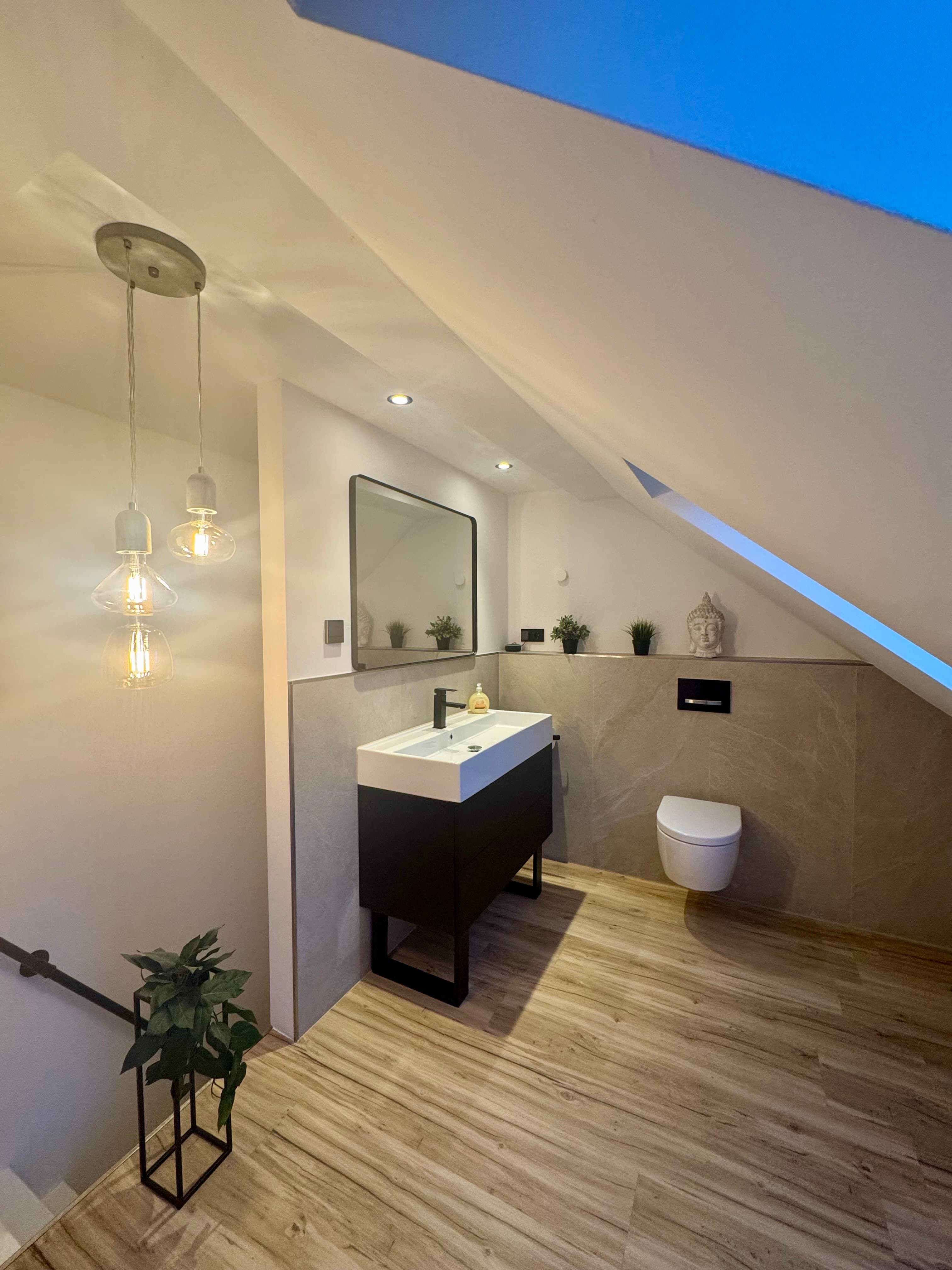 Badezimmer 2 mit Badewanne